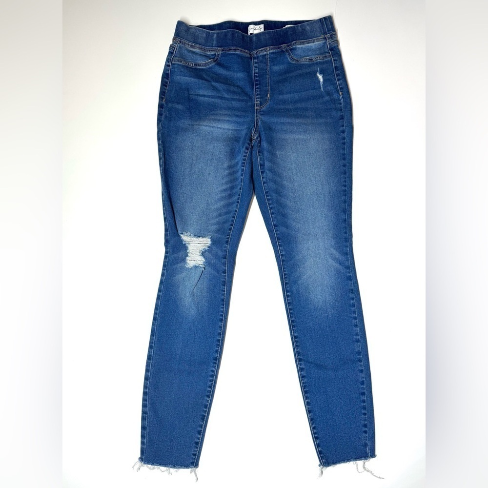 Wonderly Women's Pull On Super Skinny Stretch Jeans Size- 6 Reg